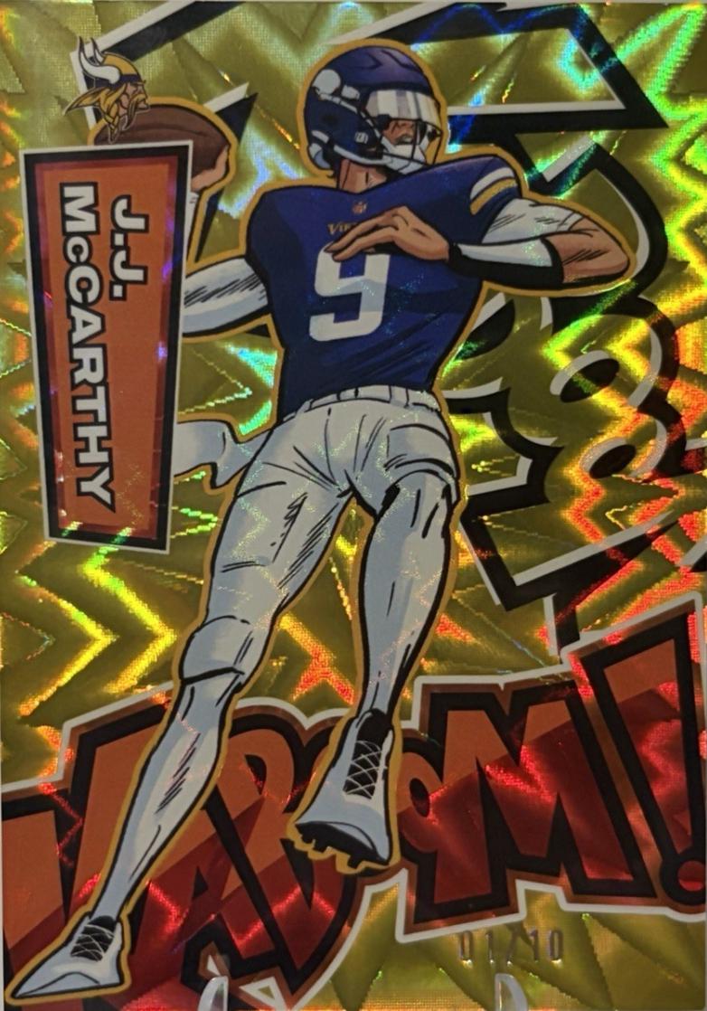 J.J. McCarthy [Gold] #2 Prices | 2025 Panini Absolute Kaboom