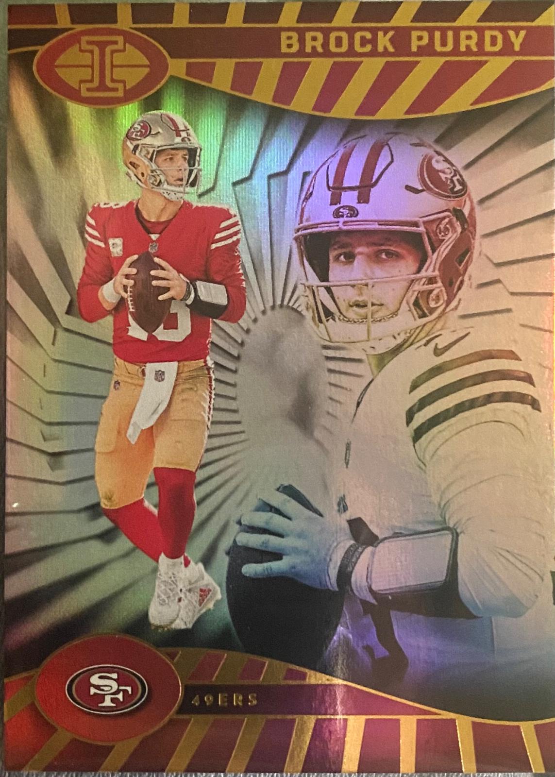 Brock Purdy #76 Football Cards 2024 Panini Illusions