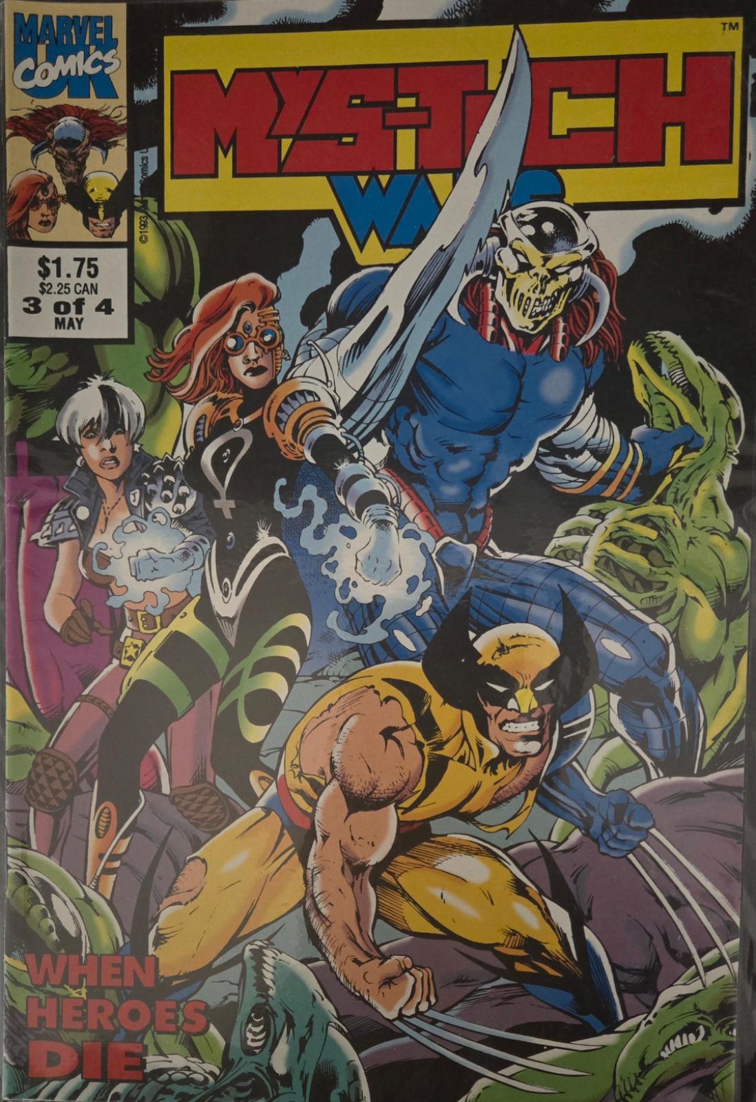 Mys-Tech Wars #3 (1993) Comic Books Mys-Tech Wars