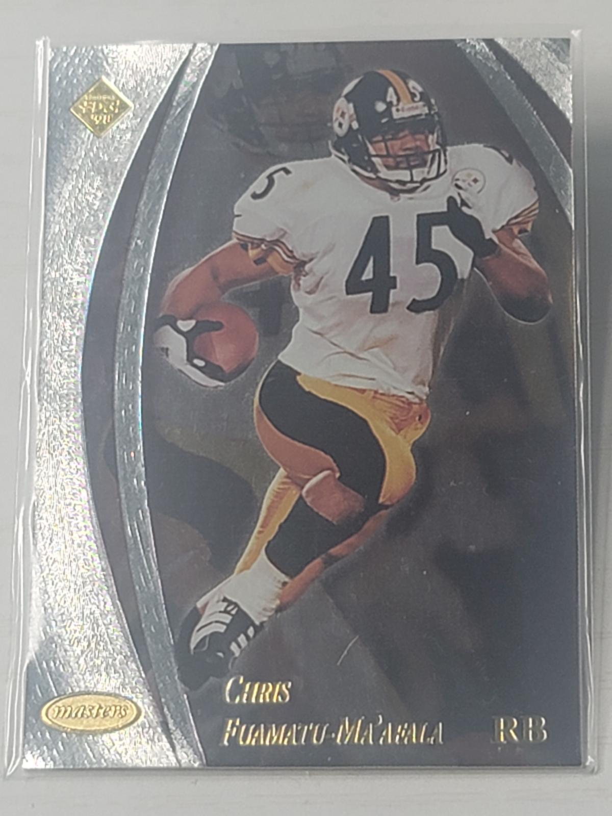 Chris Fuamatu Ma'afala #131 Football Cards 1998 Collector's Edge Masters