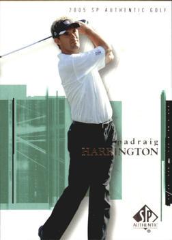 Padraig Harrington #12 2005 Sp Authentic Golf