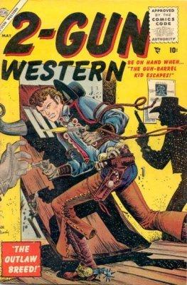 2 Gun Western #4 (1956) Comic Books 2 Gun Western