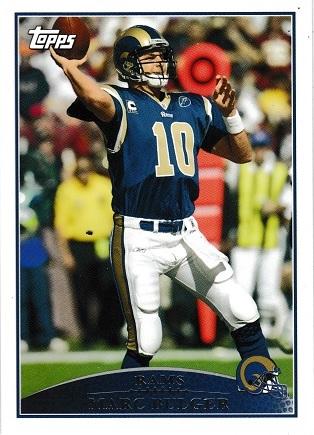 Marc Bulger #21 Football Cards 2009 Topps