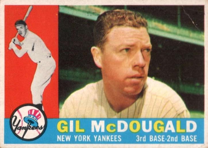 Gil McDougald #247 1960 Topps Baseball