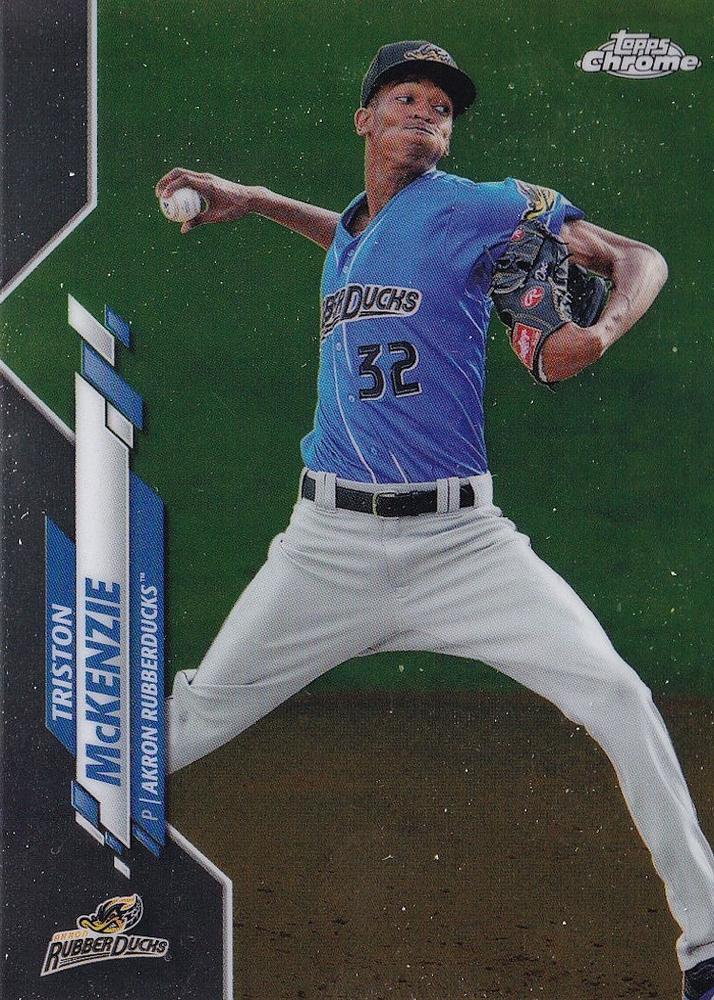 Triston McKenzie #PDC-99 2020 Topps Pro Debut Chrome Baseball