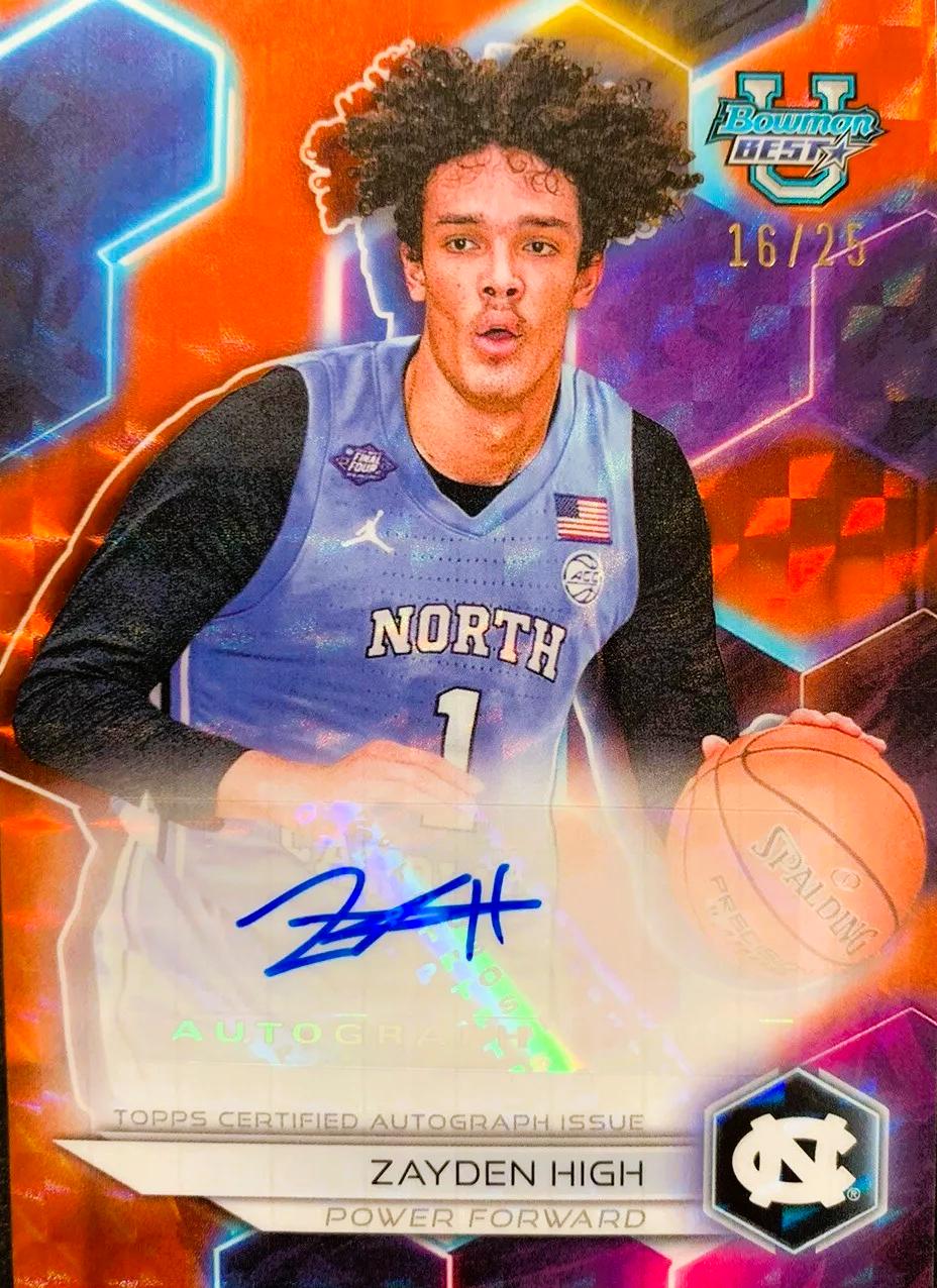 Zayden High [Geometric Orange Refractor] #B23-ZH