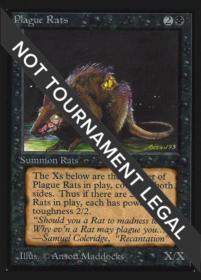 Plague Rats Magic International Edition