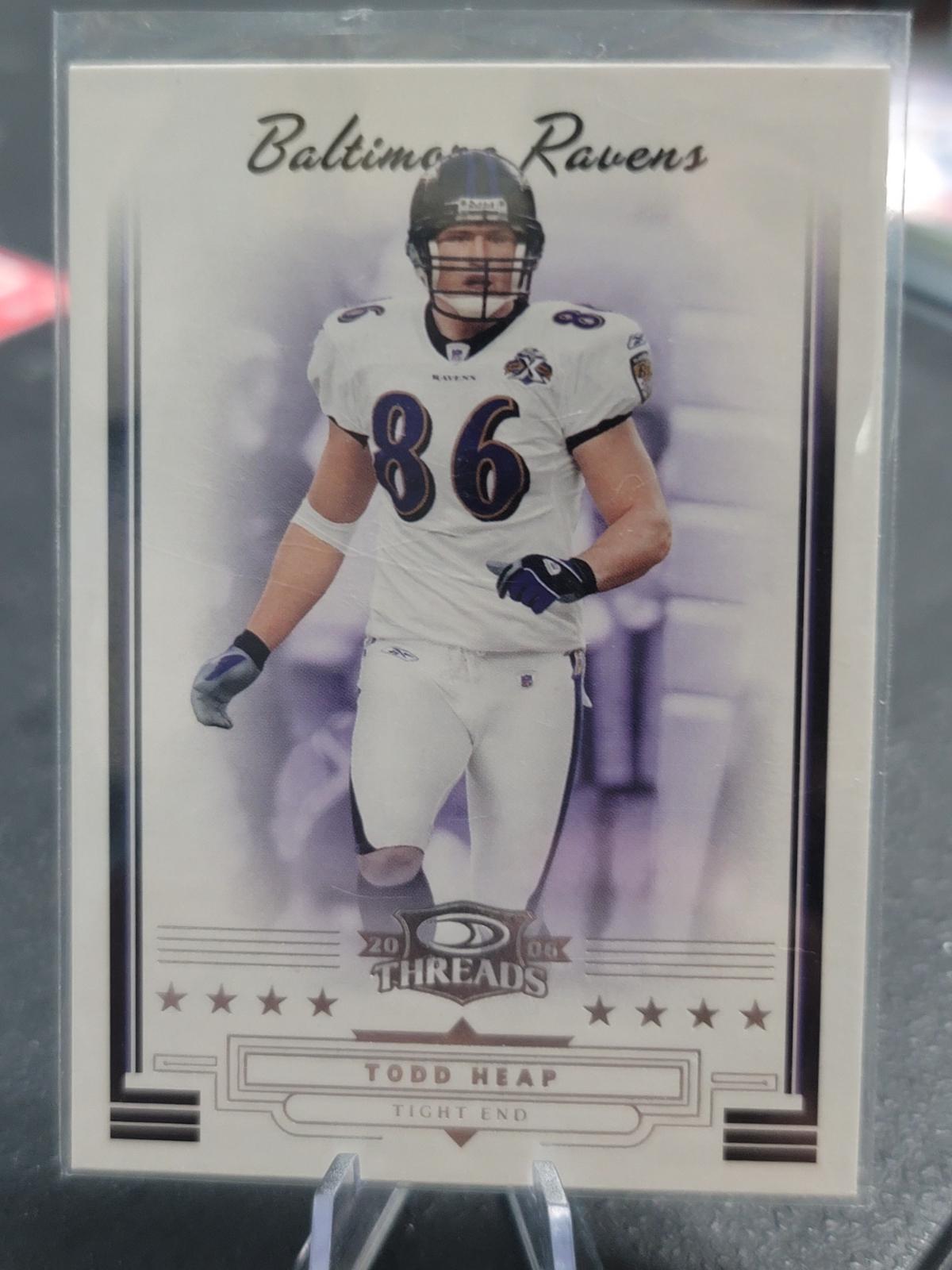 Todd Heap #143 2006 Panini Donruss Threads Football