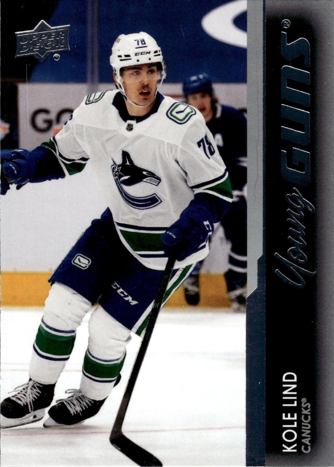 Kole Lind #247 Hockey Cards 2021 Upper Deck
