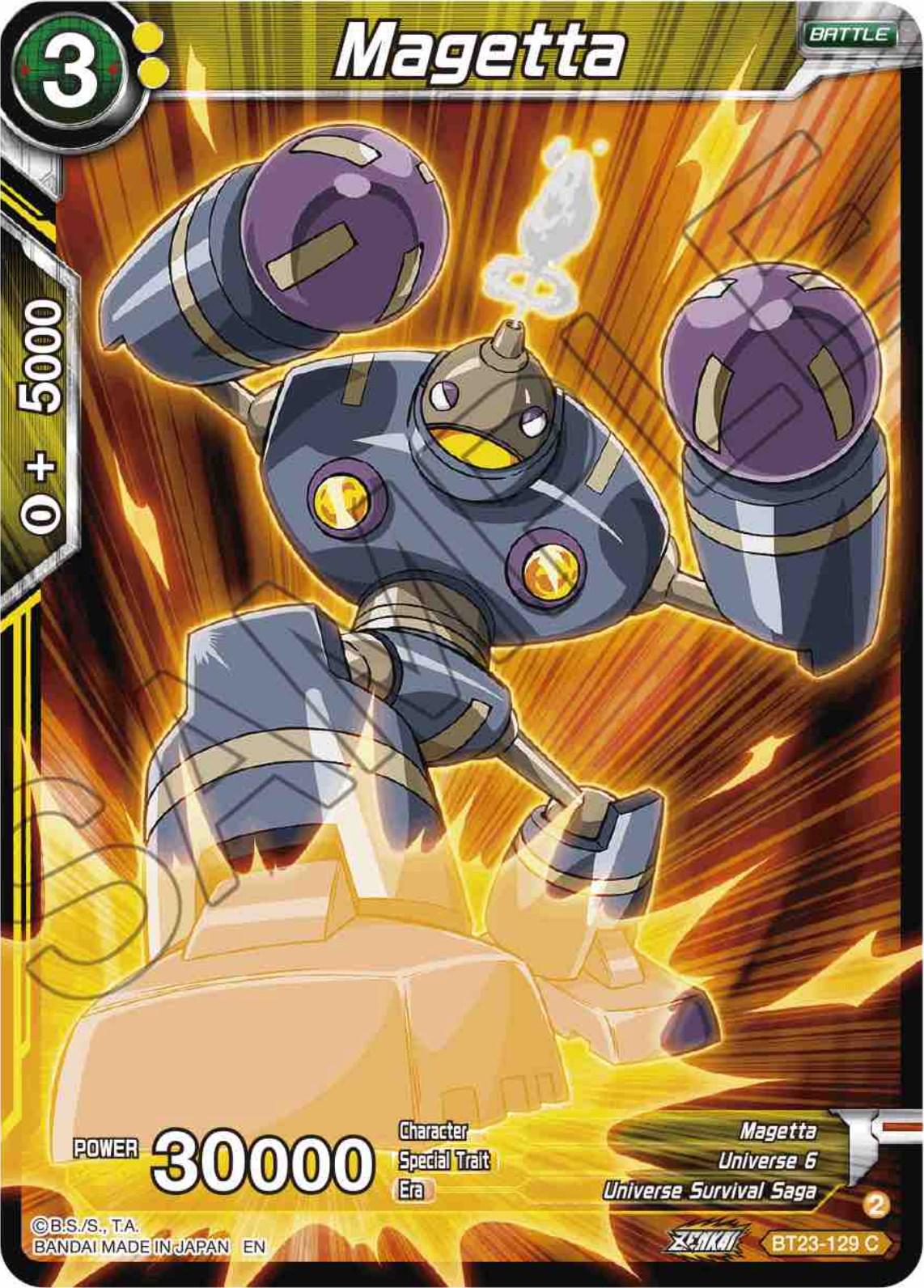 Magetta BT23-129 Dragon Ball Super Perfect Combination