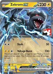 Zekrom Ex [Prize Pack - Right Stamp] #34 from Pokemon Black Bolt set