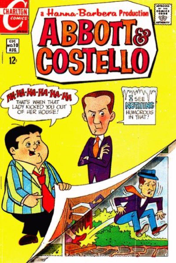Abbott and Costello #10 (1969) Comic Books Abbott and Costello