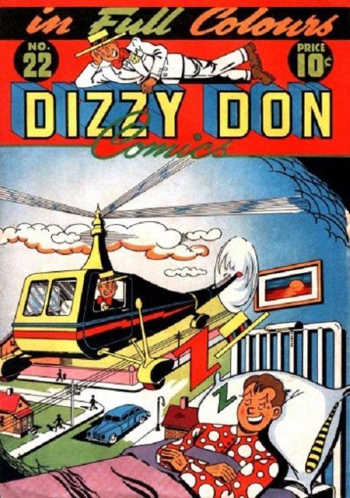 Dizzy Don Comics #22 (1946) Comic Books Dizzy Don Comics