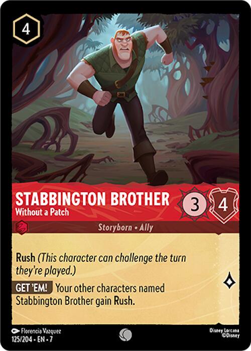 Stabbington Brother - Without a Patch #125 Lorcana Archazia's Island