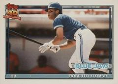 Roberto Alomar #2T Baseball Cards 1991 Topps Traded Tiffany Prices
