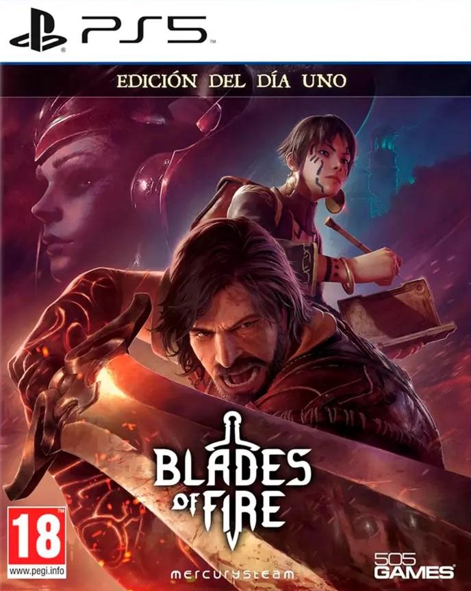 Carátula de Blades of Fire Day One Edition para PS5 (edición PAL España)