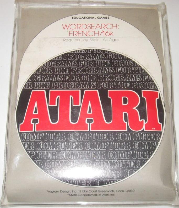 WordSearch: French Atari 400