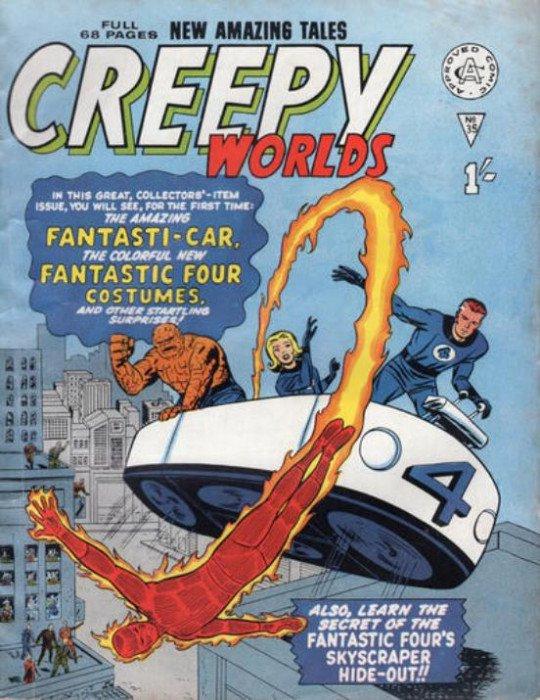 Creepy Worlds #35 (1964) Comic Books Creepy Worlds