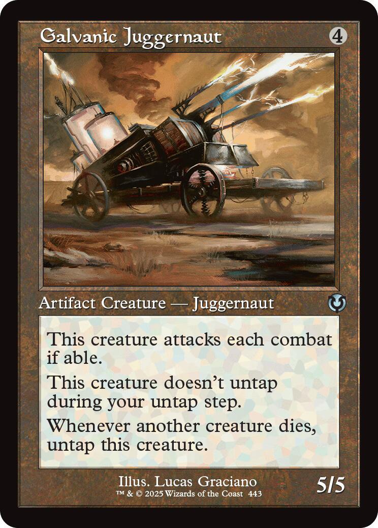 Galvanic Juggernaut (Magic Innistrad Remastered)