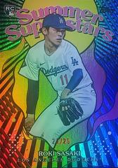 Roki Sasaki [Orange Foil] #SS-41 Prices | 2025 Topps Summer