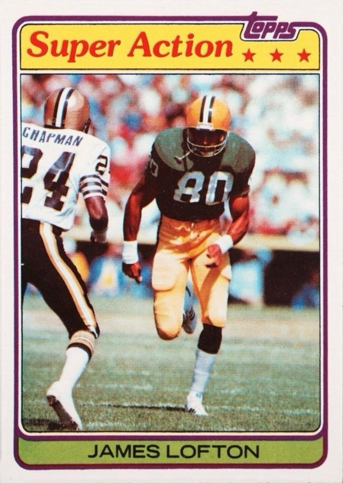 James Lofton #361 1981 Topps Football
