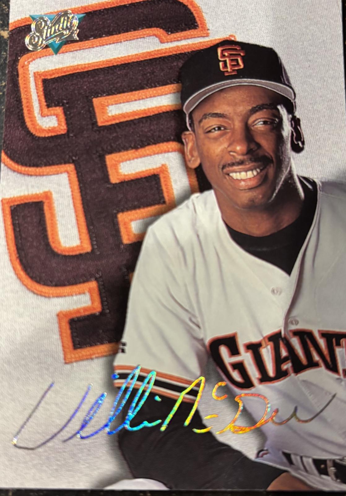 WILLIE McGEE #179 Baseball Cards 1993 Studio