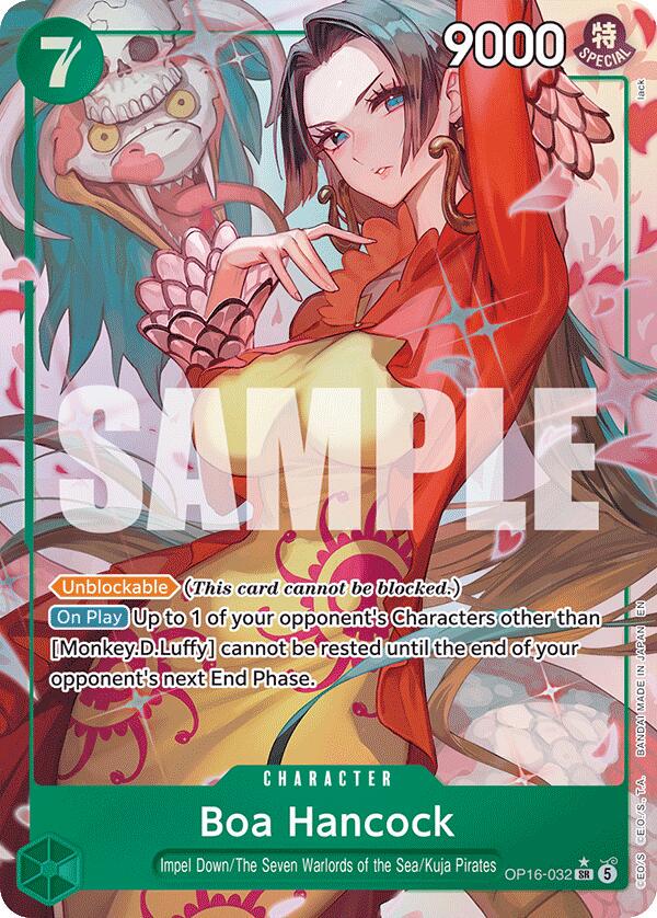 Boa Hancock [Alternate Art] OP16-032 Prices | One Piece The Time