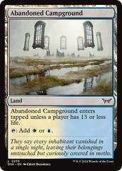 Abandoned Campground [Foil] #255