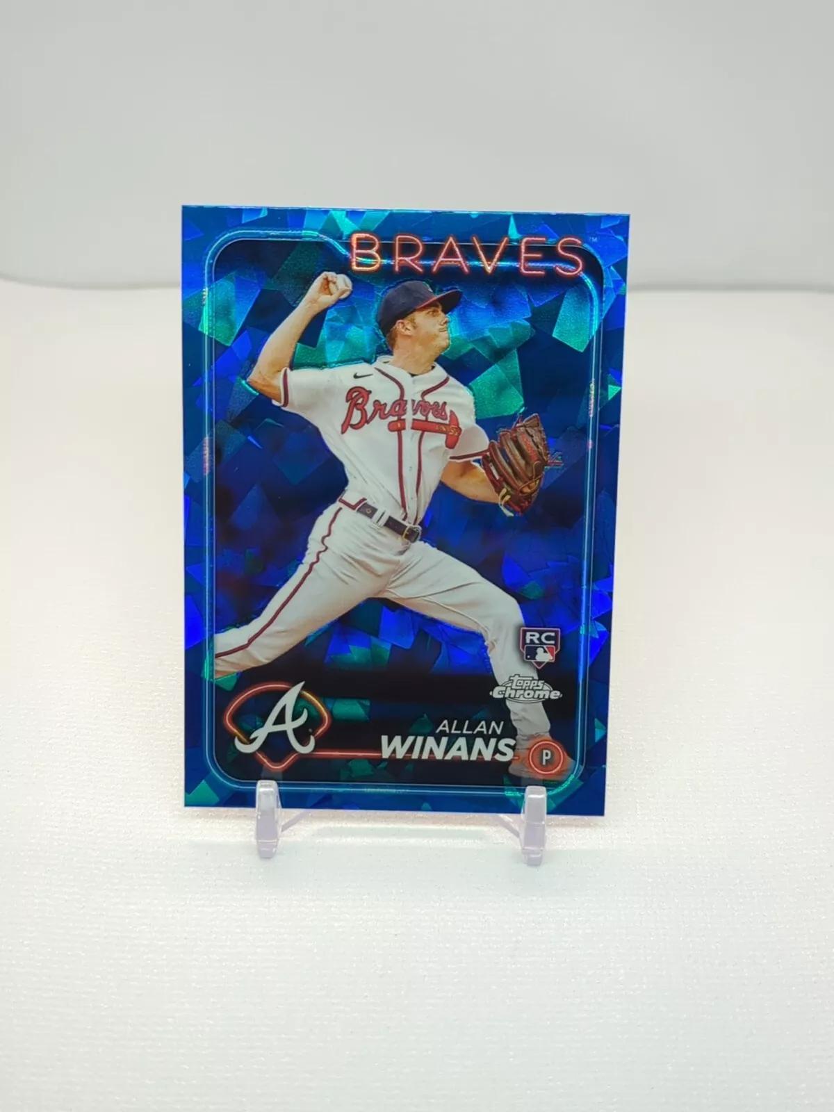 Allan Winans #494 Baseball Cards 2024 Topps Chrome Sapphire