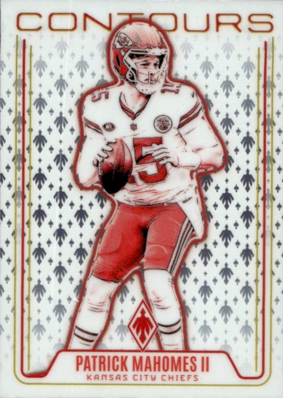 Patrick Mahomes II #CON-PMS Football Cards 2024 Panini Phoenix Contours