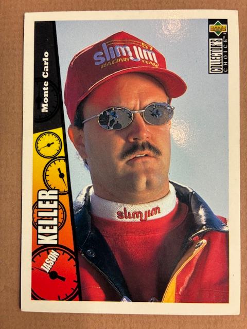 Jason Keller #47 Racing Cards 1997 Collector's Choice NASCAR