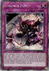 Dominus Purge [Platinum Secret Rare] RA05-EN150 Prices | YuGiOh Rarity  Collection 5 | YuGiOh Cards