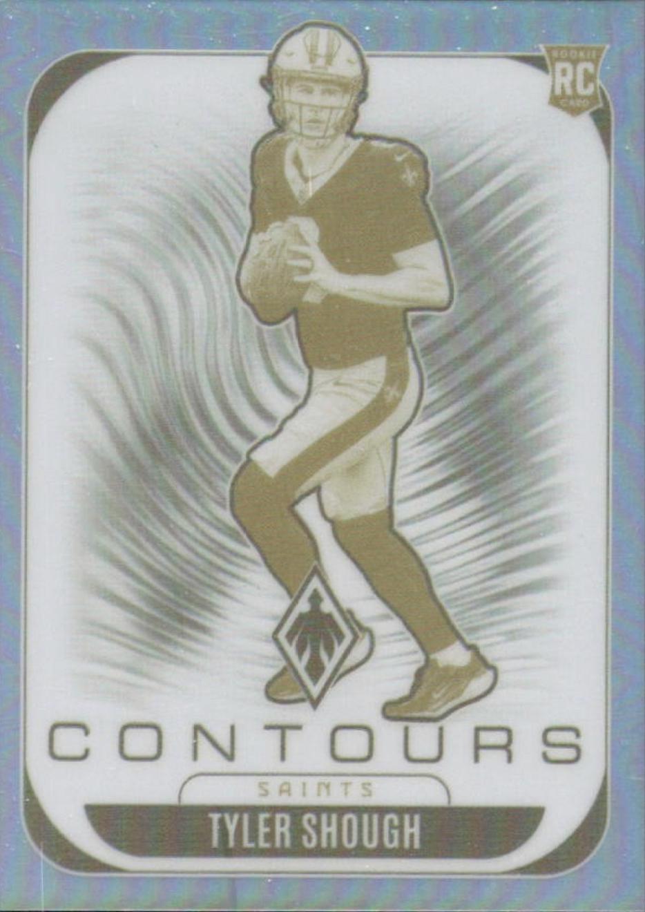 2025 Panini Phoenix Contours Tyler Shough #23 card