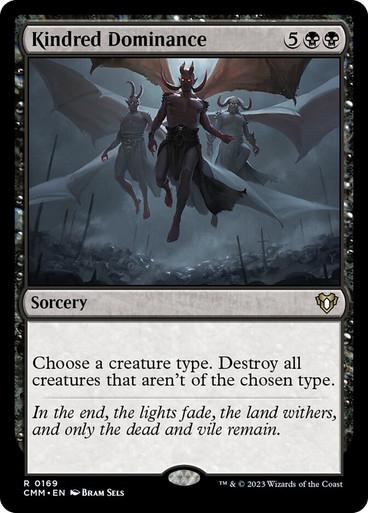 Kindred Dominance #169 Magic Commander Masters
