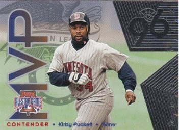 Kirby Puckett #16 Baseball Cards 1996 Leaf All Star Game MVP Contender