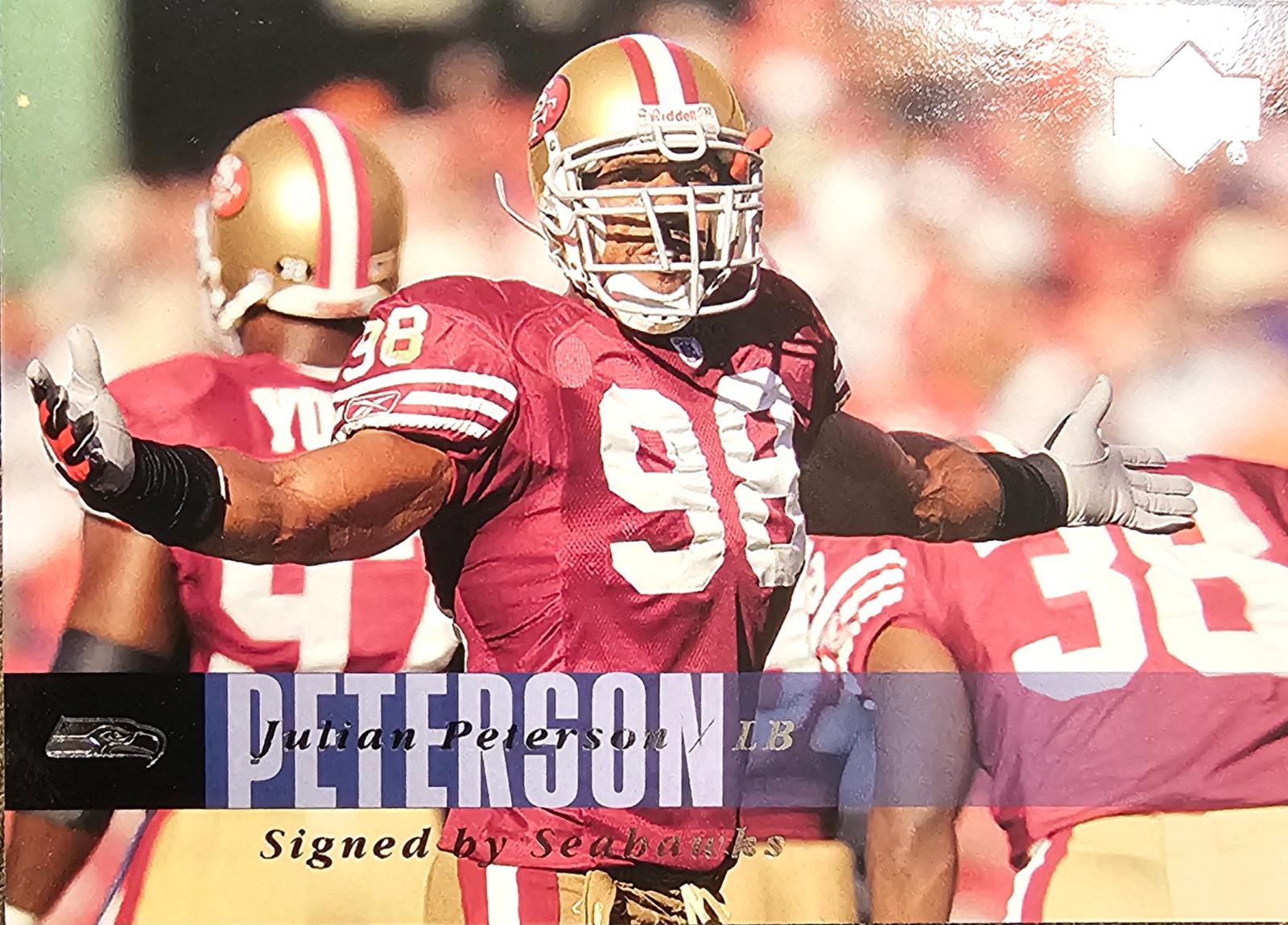 Julian Peterson #175 2006 Upper Deck Football