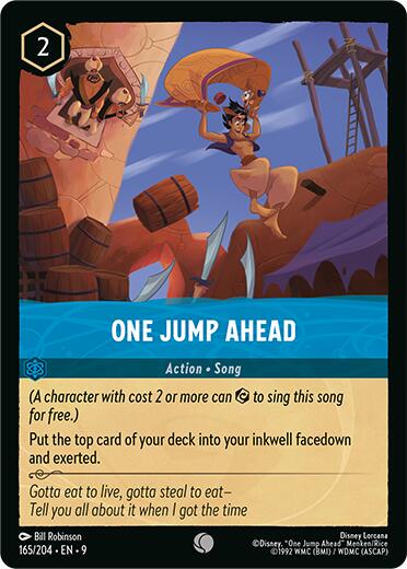 One Jump Ahead #165 Prices | Lorcana Fabled | Lorcana Cards