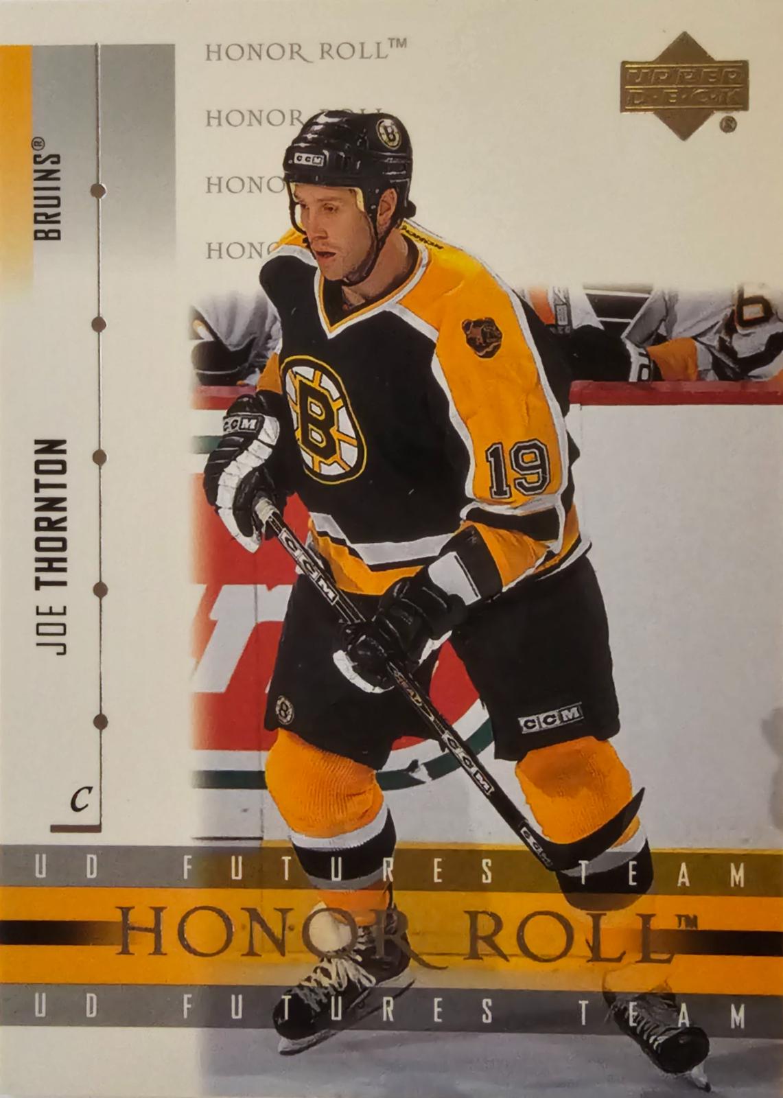 Joe Thornton #56 2001 Upper Deck Honor Roll Hockey