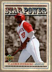Vladimir Guerrero #SP-VG Baseball Cards 2007 Upper Deck Star Power Prices
