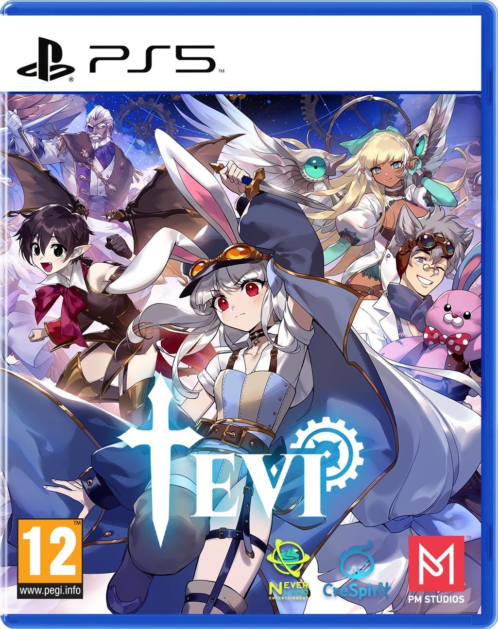 Carátula de TEVI para PS5 (edición PAL España)