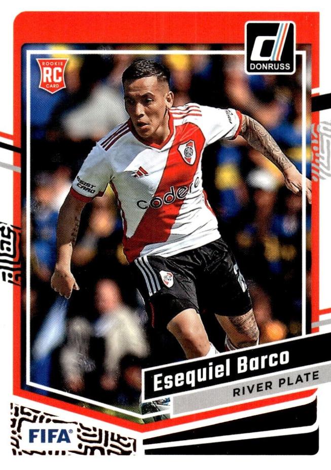 Esequiel Barco #167 Soccer Cards 2023 Panini Donruss