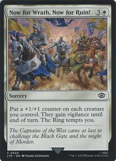 Now for Wrath, Now for Ruin!