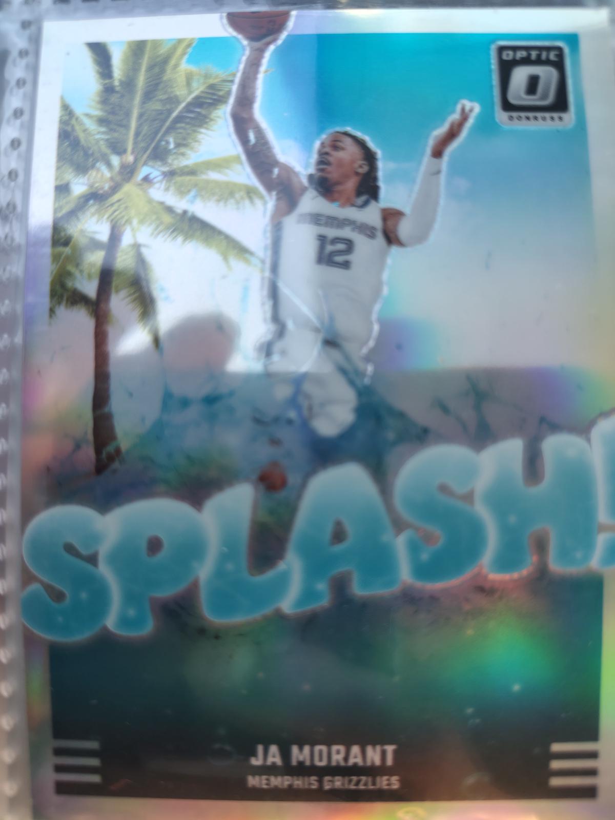 2024 Panini Donruss Optic Splash Ja Morant [Holo] #15 card