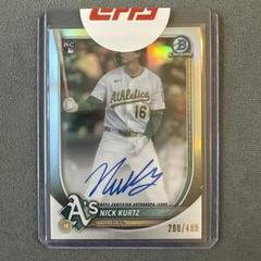Nick Kurtz [Refractor] #CRA-NK Prices | 2025 Bowman Chrome Rookie