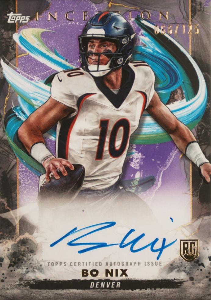 2024 Bo Nix [Purple] #RA-BN