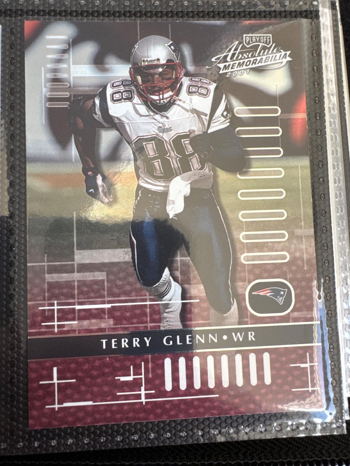 Terry Glenn #53 2001 Playoff Absolute Memorabilia Football