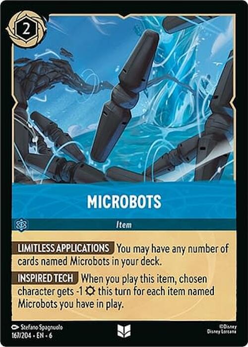 Microbots #167 Lorcana Azurite Sea