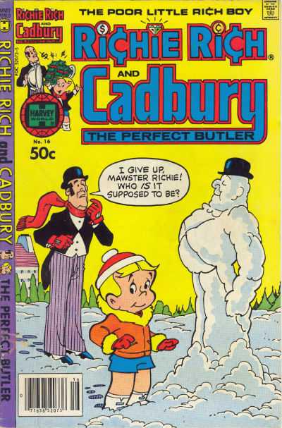 Richie Rich and Cadbury #16 (1980) Comic Books Richie Rich And Cadbury
