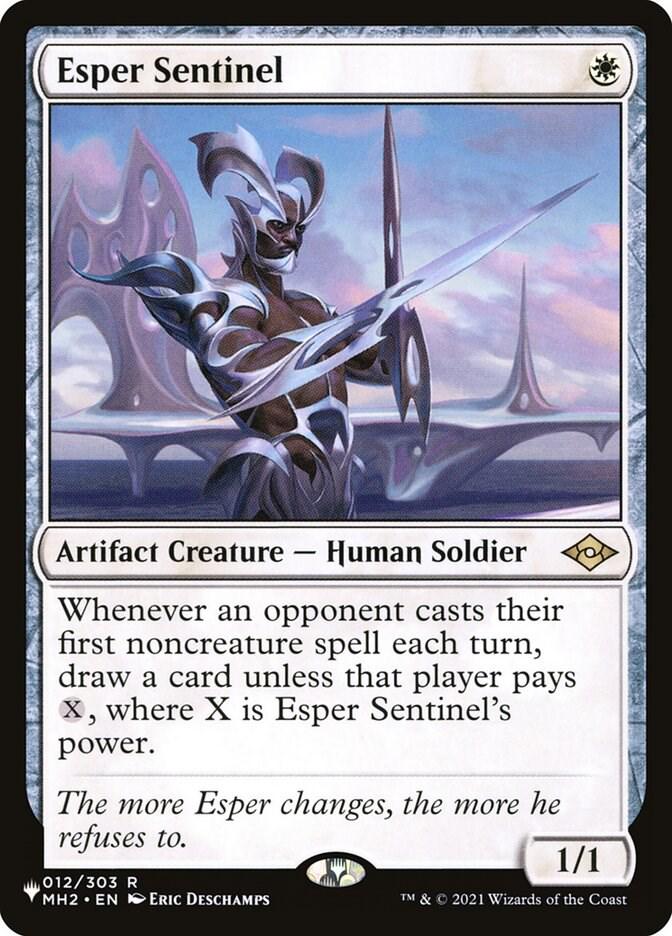 Esper Sentinel #12 Magic The List Reprints