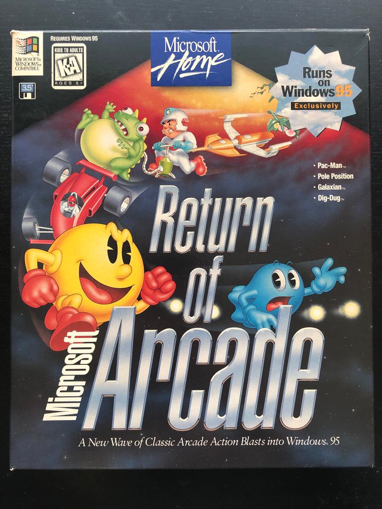 Microsoft Return of Arcade PC Games